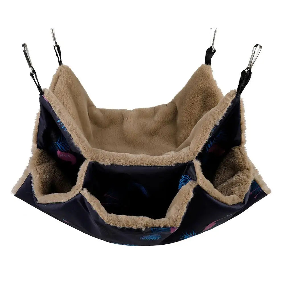 Hamster Hammock Three-Layer Hanging Bed