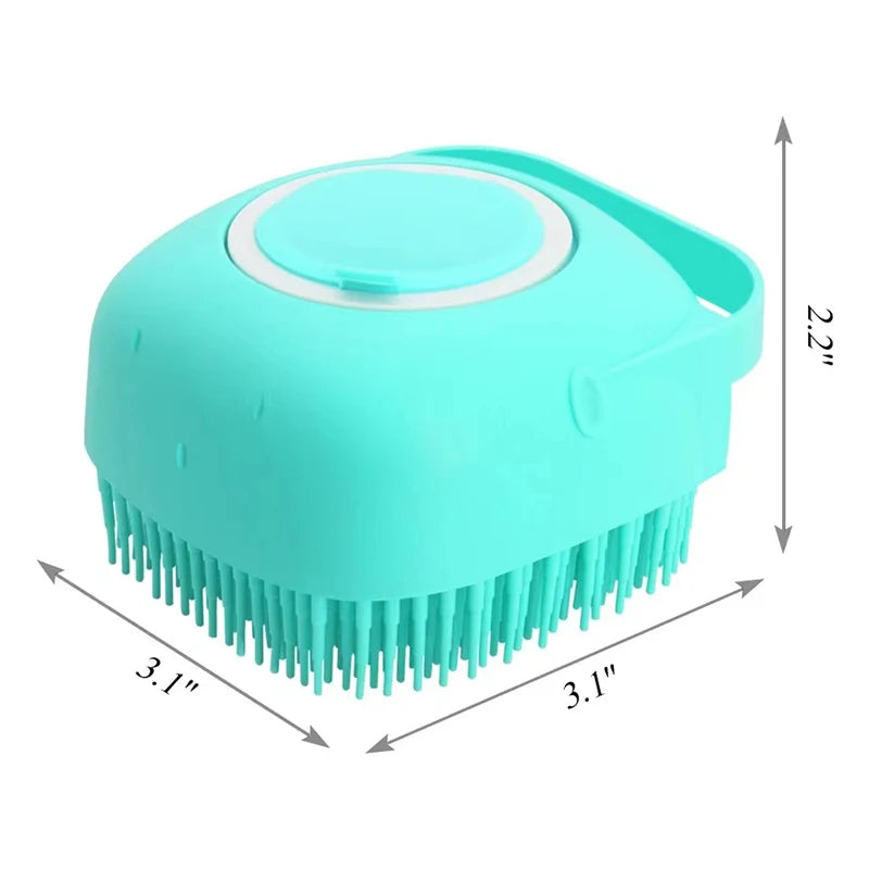 Pet Dog & Cat Bath Brush – 2-in-1 SPA Massage Comb