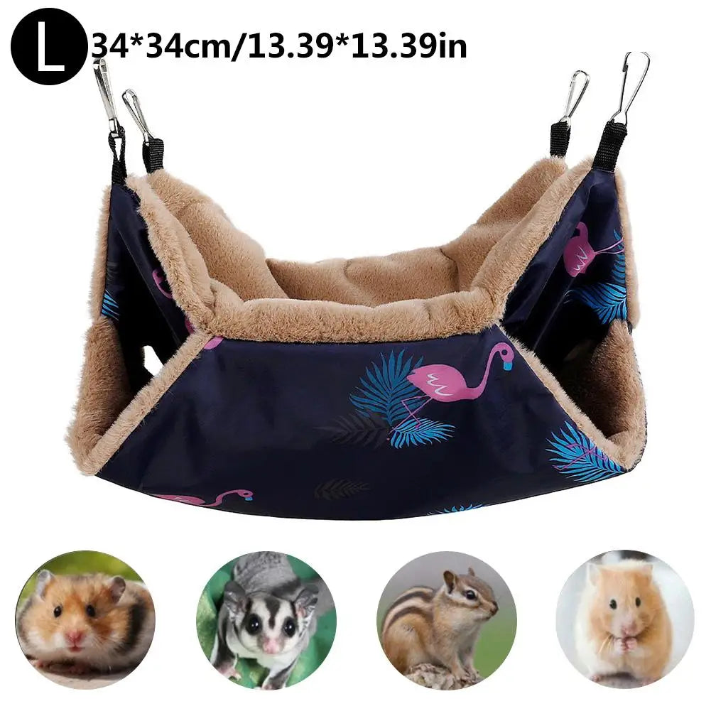 Hamster Hammock Three-Layer Hanging Bed