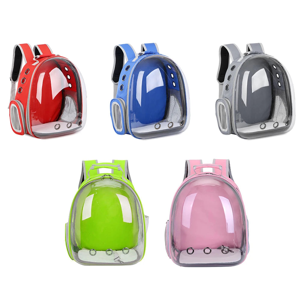Transparent Space Capsule Pet Backpack