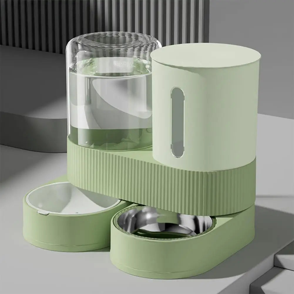 Automatic Cat & Dog Feeder with Water Dispenser
