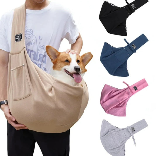 Comfortable Dog & Cat Crossbody Sling Carrier