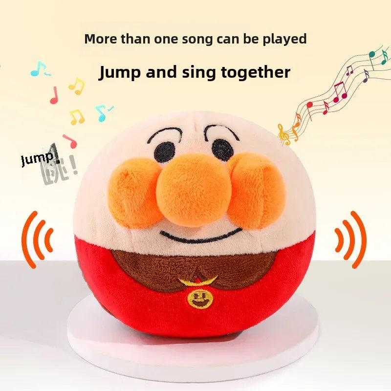 Interactive Electric Plush Jumping Ball – USB Rechargeable Dog Toy