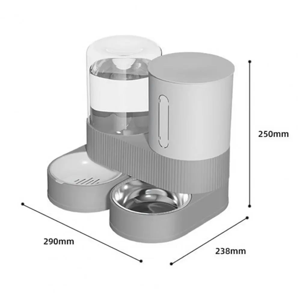 Automatic Cat & Dog Feeder with Water Dispenser