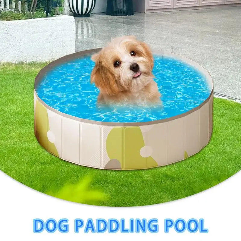Foldable Pet & Kids Pool – Cool Outdoor Fun