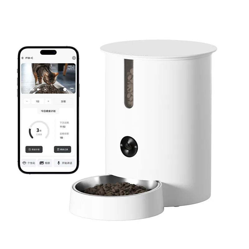 New Design WiFi Smart Pet Feeder with Camera