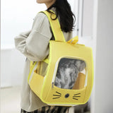 Pet Cat & Small Dog Carrier Backpack