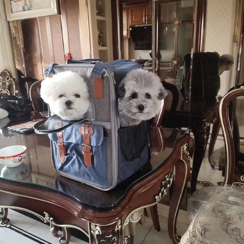 Three-Sided Breathable Cat Carrier Backpack