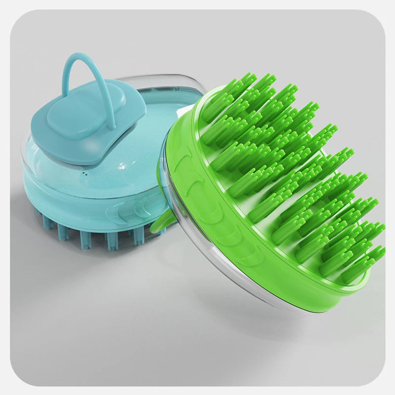 Pet Dog & Cat Bath Brush – 2-in-1 SPA Massage Comb
