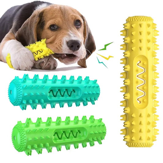 Vet-Approved Dental Chew Stick – 3-in-1 Toothbrush Toy