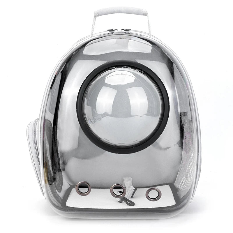 Transparent Space Capsule Pet Backpack