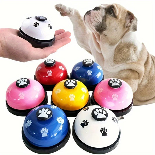 Cartoon Paw Print Pet Training Bell