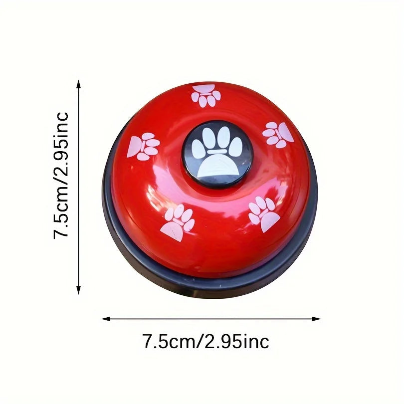 Cartoon Paw Print Pet Training Bell