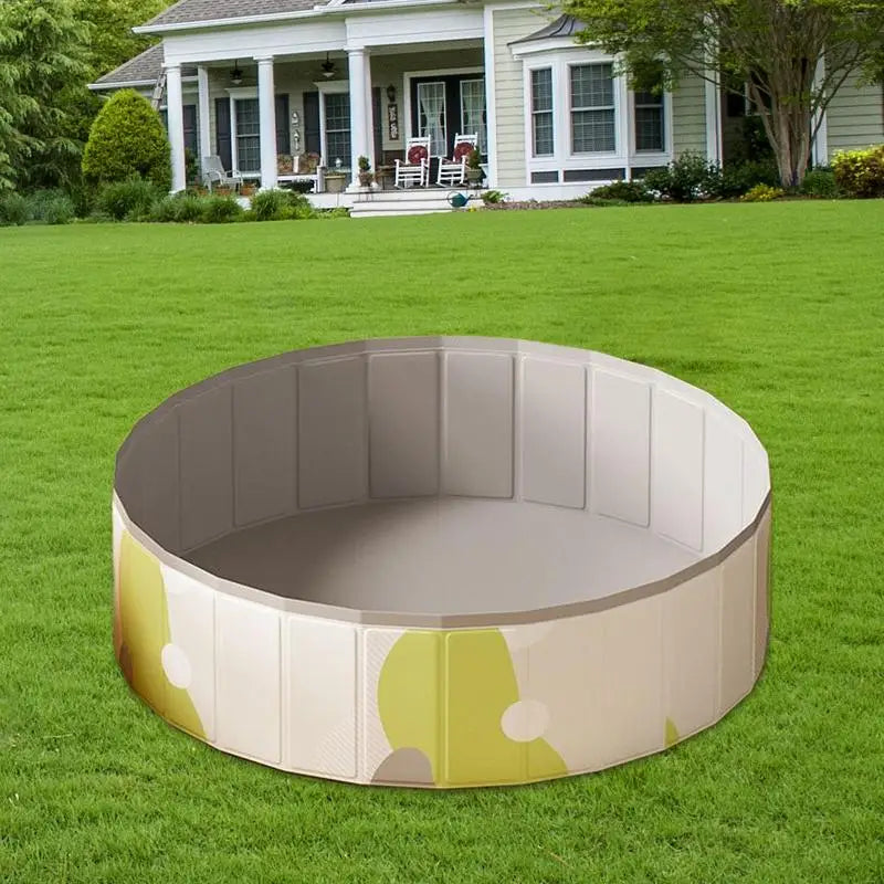 Foldable Pet & Kids Pool – Cool Outdoor Fun