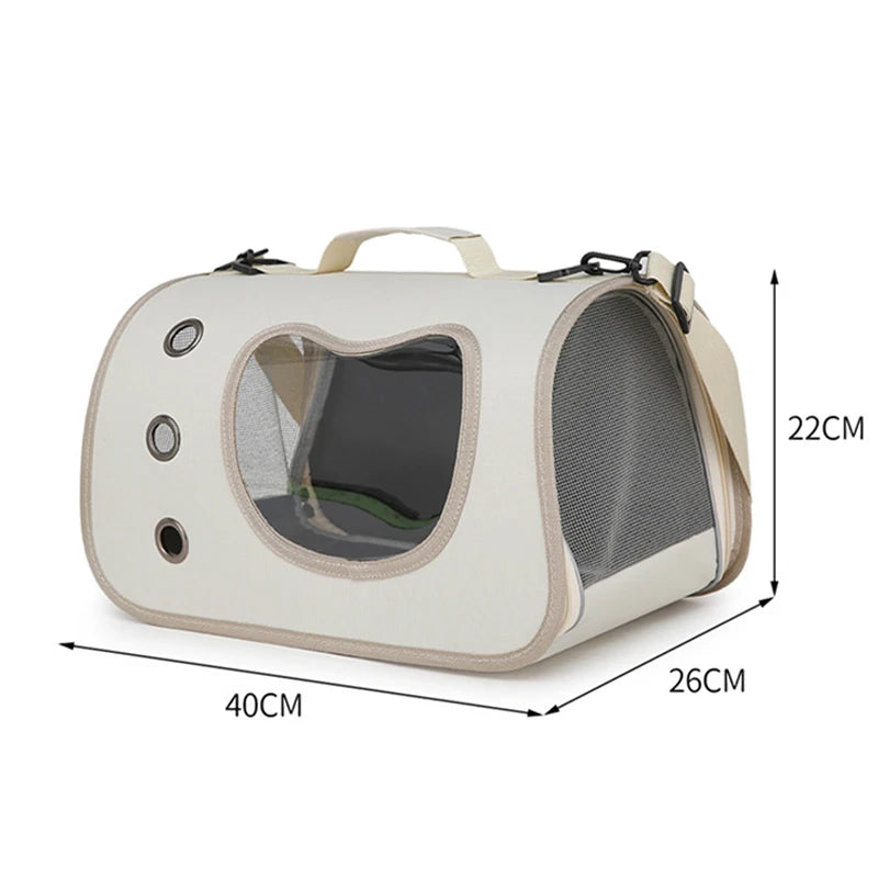 Portable Foldable Pet Carrier Bag for Small Cats Dogs