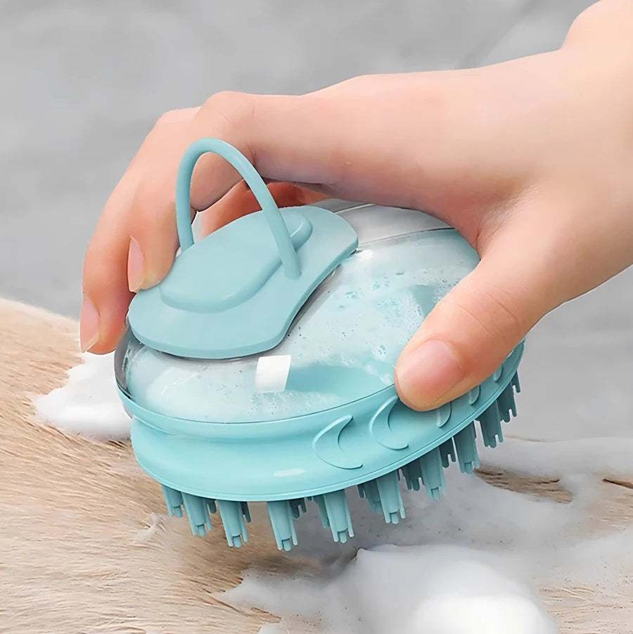 Pet Dog & Cat Bath Brush – 2-in-1 SPA Massage Comb