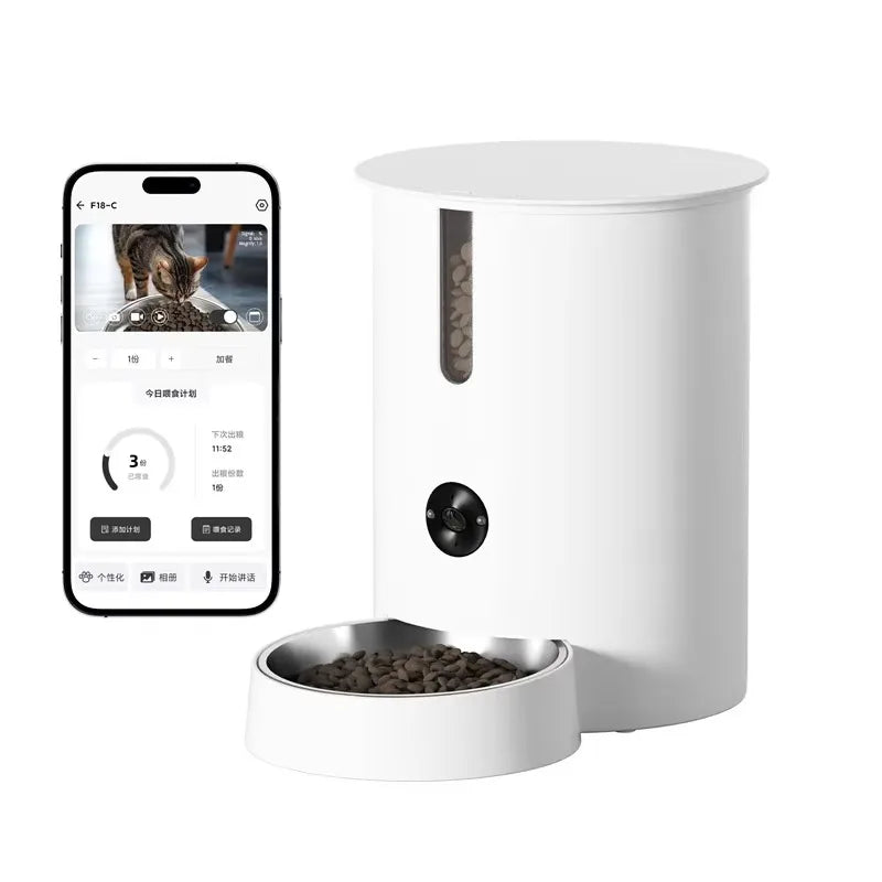 New Design WiFi Smart Pet Feeder with Camera