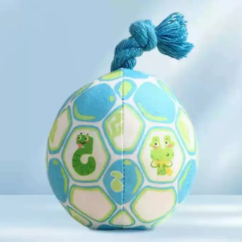 Pet toy chew ball molars bite-resistant rope bell sound plush pet puppy physical exertion boredom artifact