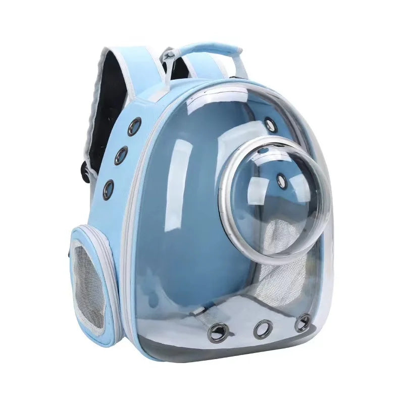 Transparent Space Capsule Pet Backpack