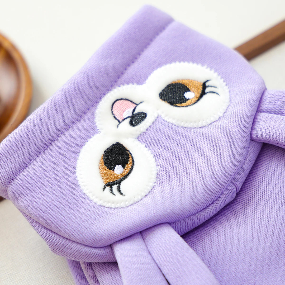 Purple Rabbit Three-dimensional Ears Pullover Sweater Pet Clothes Dog Cat Clothing Cute Cartoon Pullover