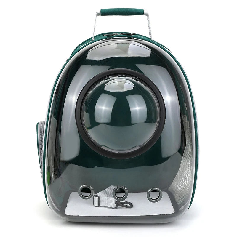 Transparent Space Capsule Pet Backpack