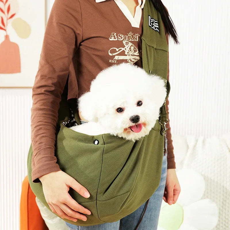 Comfortable Dog & Cat Crossbody Sling Carrier