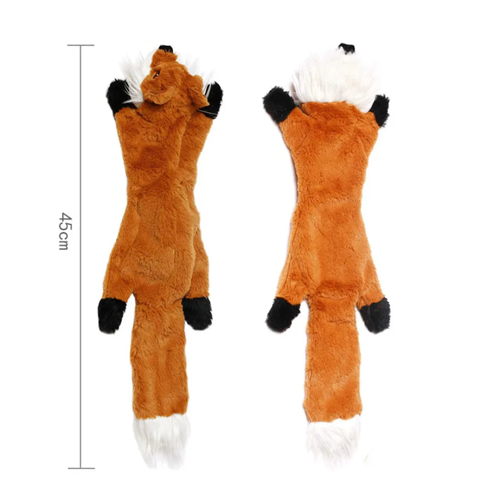 Funny Simulated Animal Stuffing-Free Squeaky Dog Toy