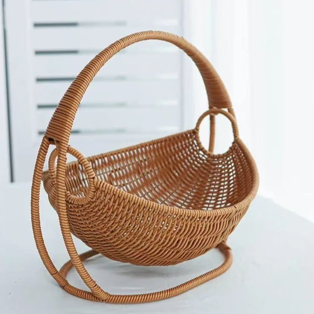 Cat Hammock with Bracket Indoor Hanging Pet Beds for Cats and Small Pets Weight Bearing 6.61 Pounds (3 Kilograms) Rattan Design