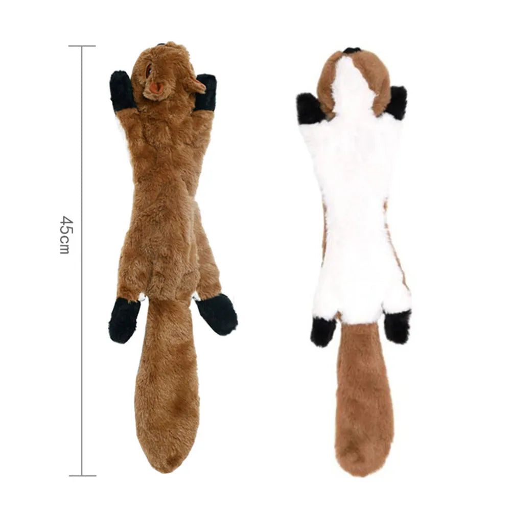 Funny Simulated Animal Stuffing-Free Squeaky Dog Toy