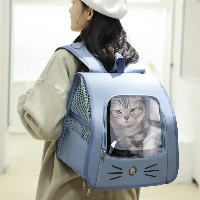 Pet Cat & Small Dog Carrier Backpack
