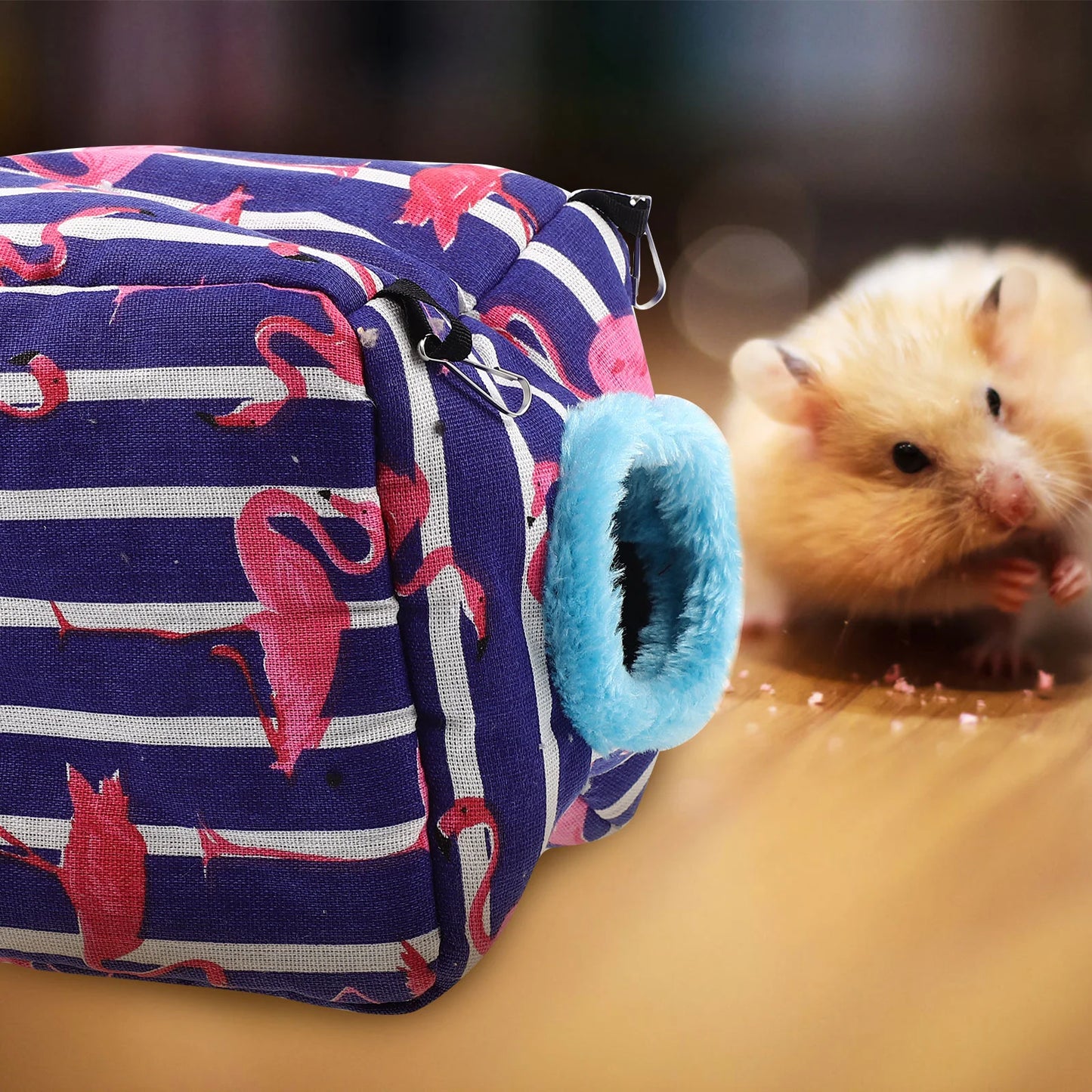 Cotton Cloth Golden Flower Nest Hammock for Small Pets