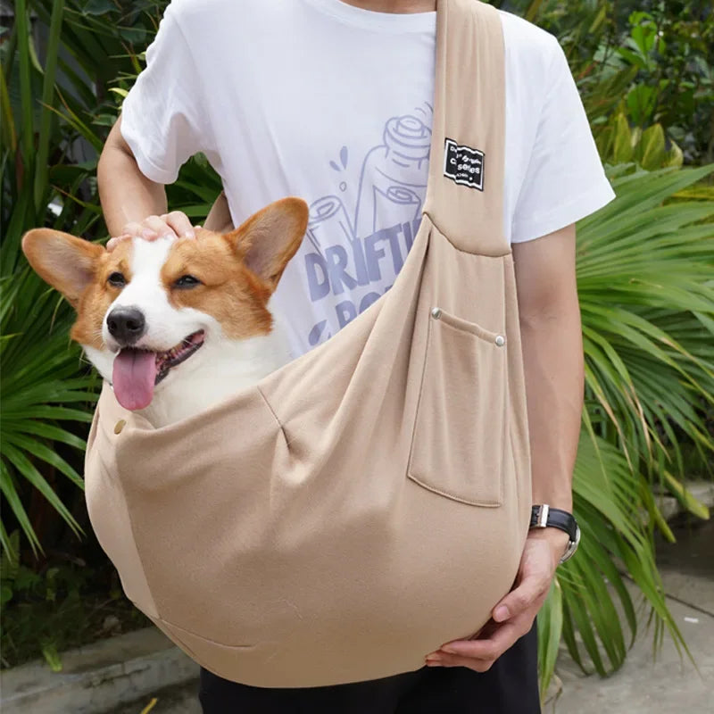 Comfortable Dog & Cat Crossbody Sling Carrier