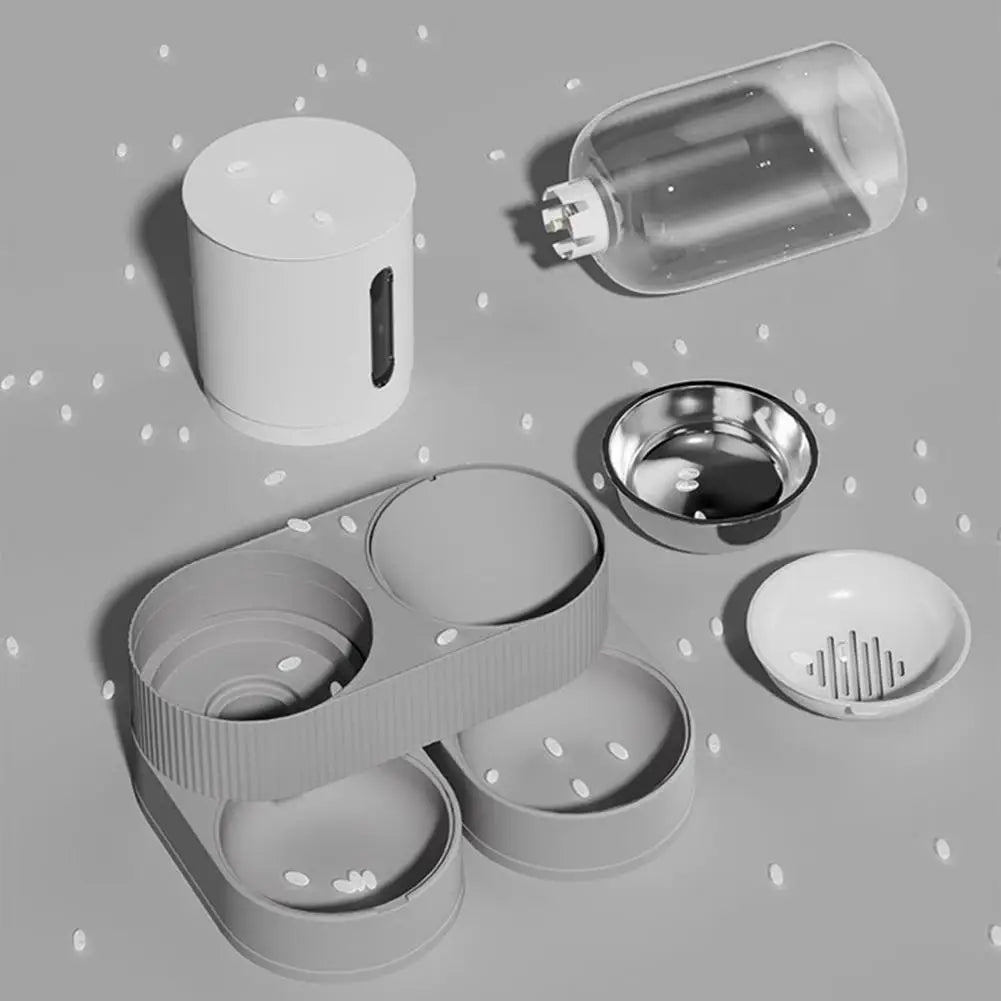 Automatic Cat & Dog Feeder with Water Dispenser
