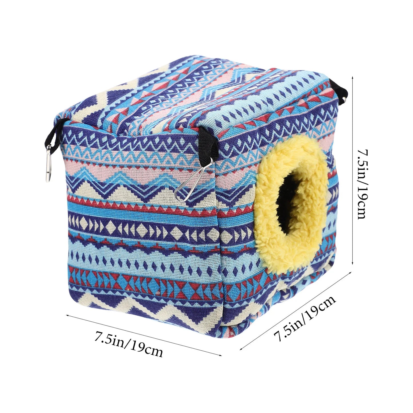 Cotton Cloth Golden Flower Nest Hammock for Small Pets