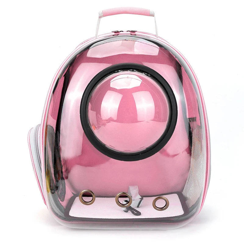 Transparent Space Capsule Pet Backpack