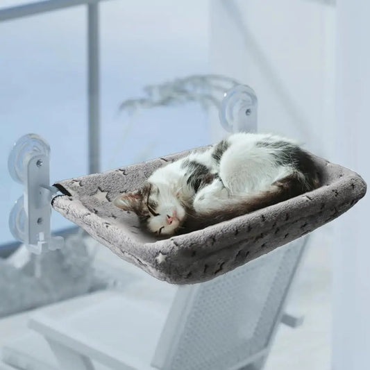 Foldable Cat Window Perch Glow In The Dark Cat Hammock Cordless Cat Bed With Suction Cups Sunbathing Resting Seat For Indoor