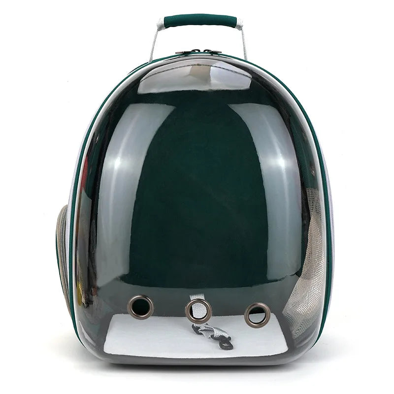 Transparent Space Capsule Pet Backpack