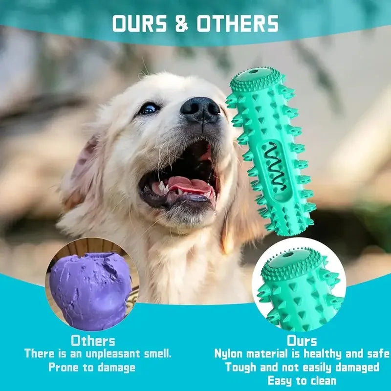 Vet-Approved Dental Chew Stick – 3-in-1 Toothbrush Toy