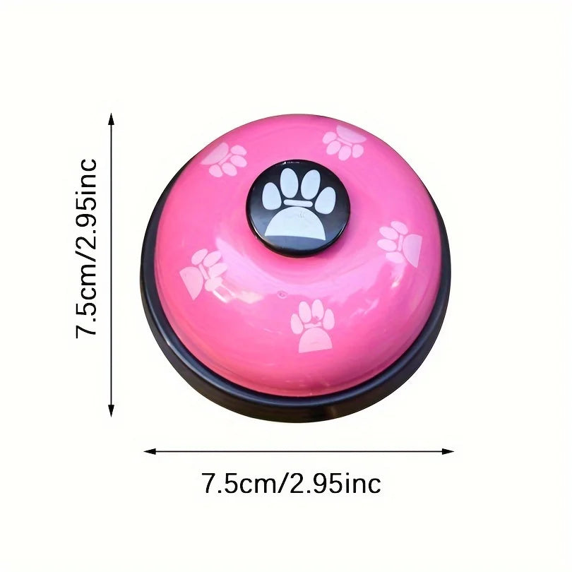 Cartoon Paw Print Pet Training Bell