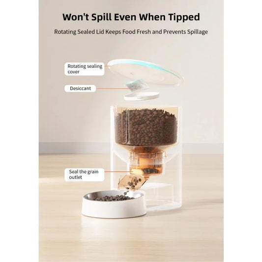 New Design WiFi Smart Pet Feeder with Camera