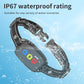 1000M Dog Training Collar Remote Control Rechargeable Electric Dog Anti Barking Collar LCD Color Screen Display Stop Bark Collar