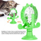 Slow Feeder Dog Cat Toy, Interactive Treat Dispenser with Rotatable Wheel for Puppy Kitten- IQ Training Mental Enrichment Puzzle