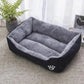 Pet Cat Dog Bed Cozy Square Plush Kennel Puppy Sofa Bed Cushion Pet Product Accessories For Small Medium Animal Doghouse