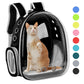 Transparent Space Capsule Pet Backpack