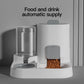 1-Pack Automatic Gravity-Fed Cat Water Dispenser & Feeder