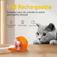 ATUBAN Moving Cat Toy Ball,Motion Activated Cat Toy for Indoor Cat,Interactive Cat Ball,Smart Cat Toy for Exercise Entertainment
