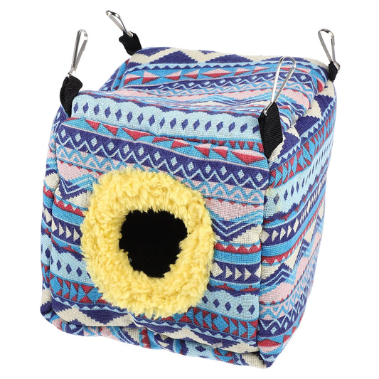 Cotton Cloth Golden Flower Nest Hammock for Small Pets
