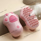 3 in 1 steam pet dog brush cat steam brush comb massage pet grooming tool