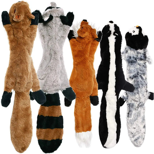 Funny Simulated Animal Stuffing-Free Squeaky Dog Toy