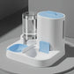 1-Pack Automatic Gravity-Fed Cat Water Dispenser & Feeder